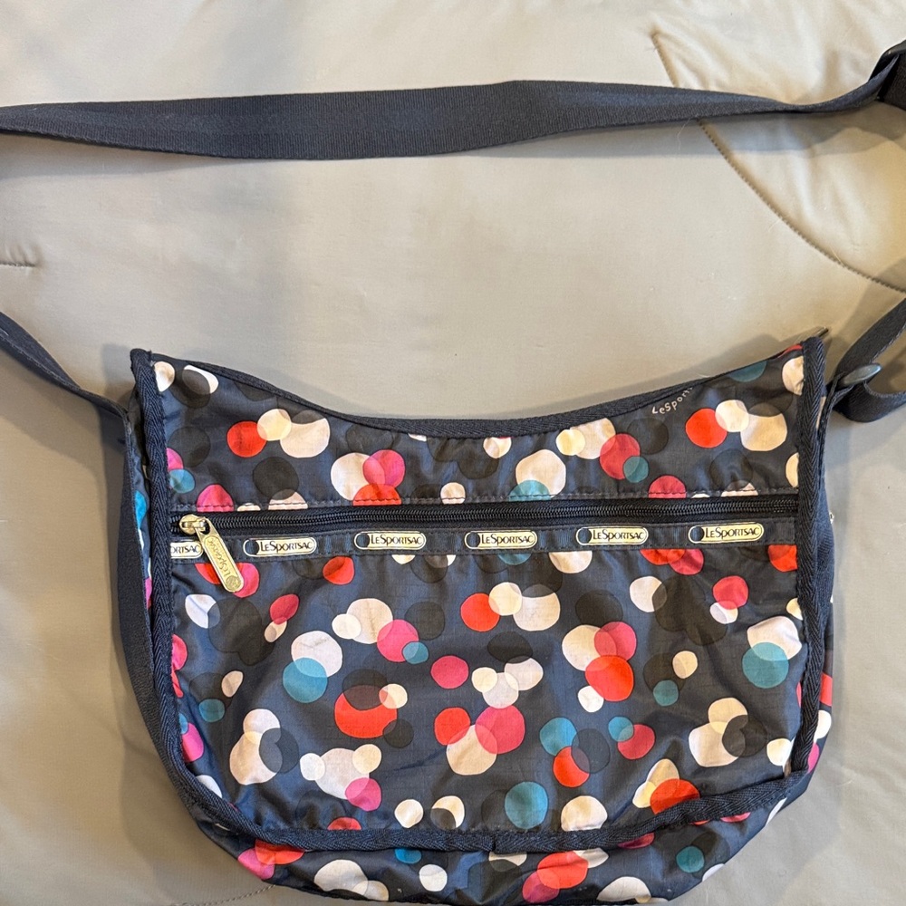 LeSportsac Colorful Dot Crossbody Bag